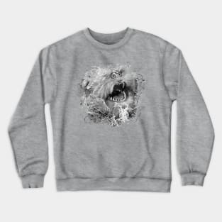 Fizzgig Black and White Crewneck Sweatshirt